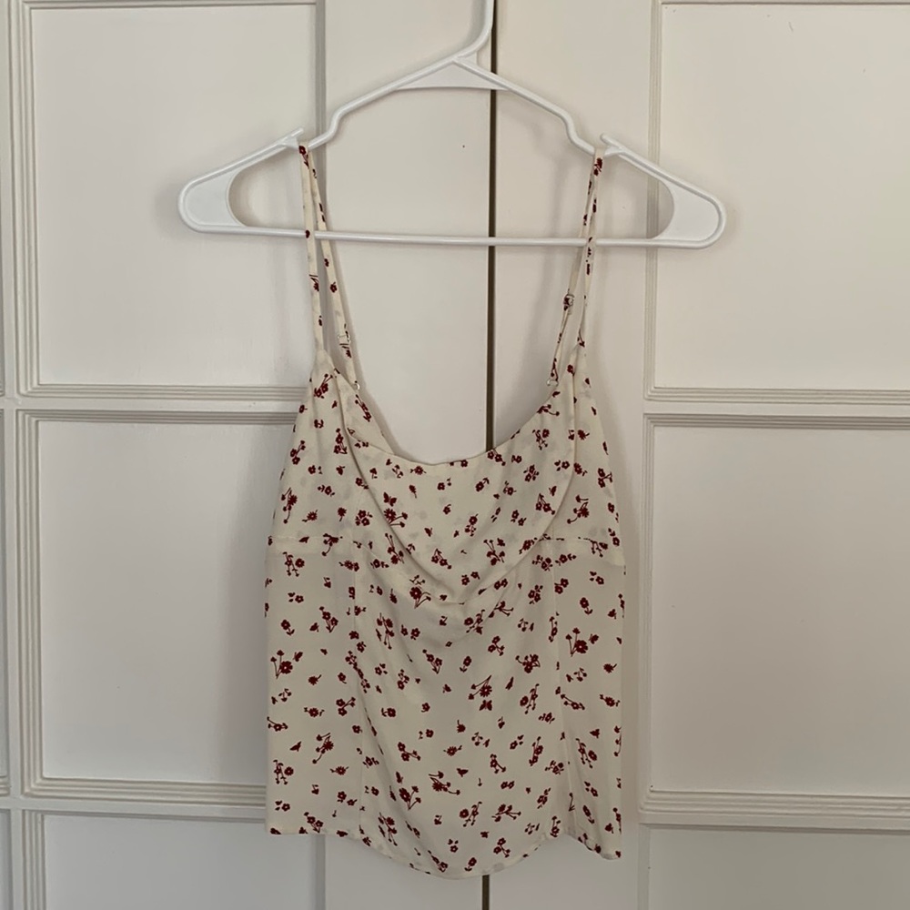 Reformation Top - Ribbed Backing, Bustier Style Tank